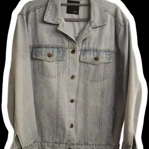 르샵 레터링 패치 데님 자켓 Free~100