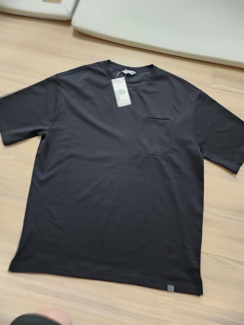 프로젝트엠쿨텐션포켓반팔티셔츠105블랙