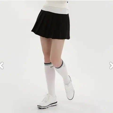 플레이블 P_LABEL 플리츠 스커트 사이즈 1