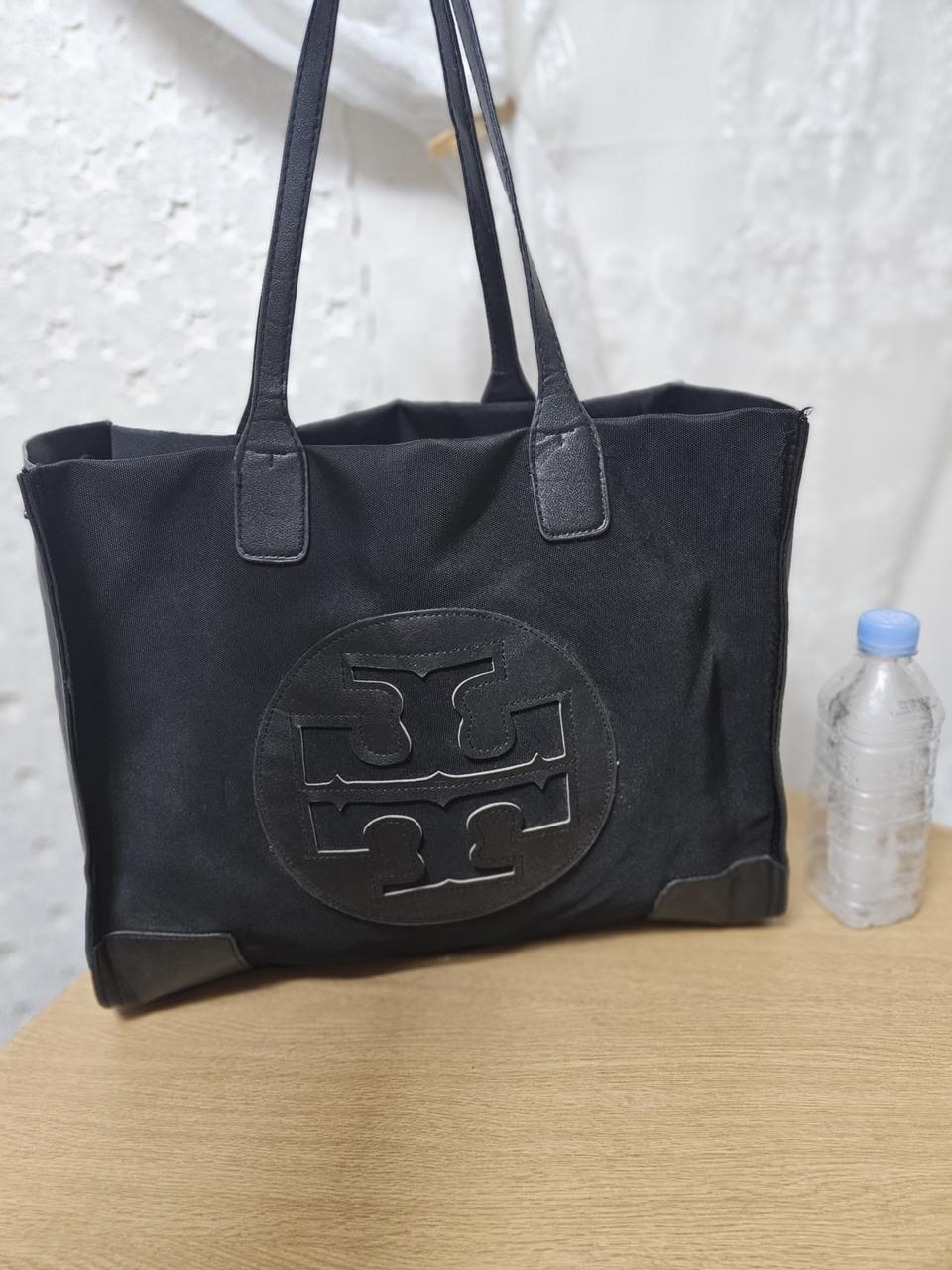 블랙 빅백 숄더백