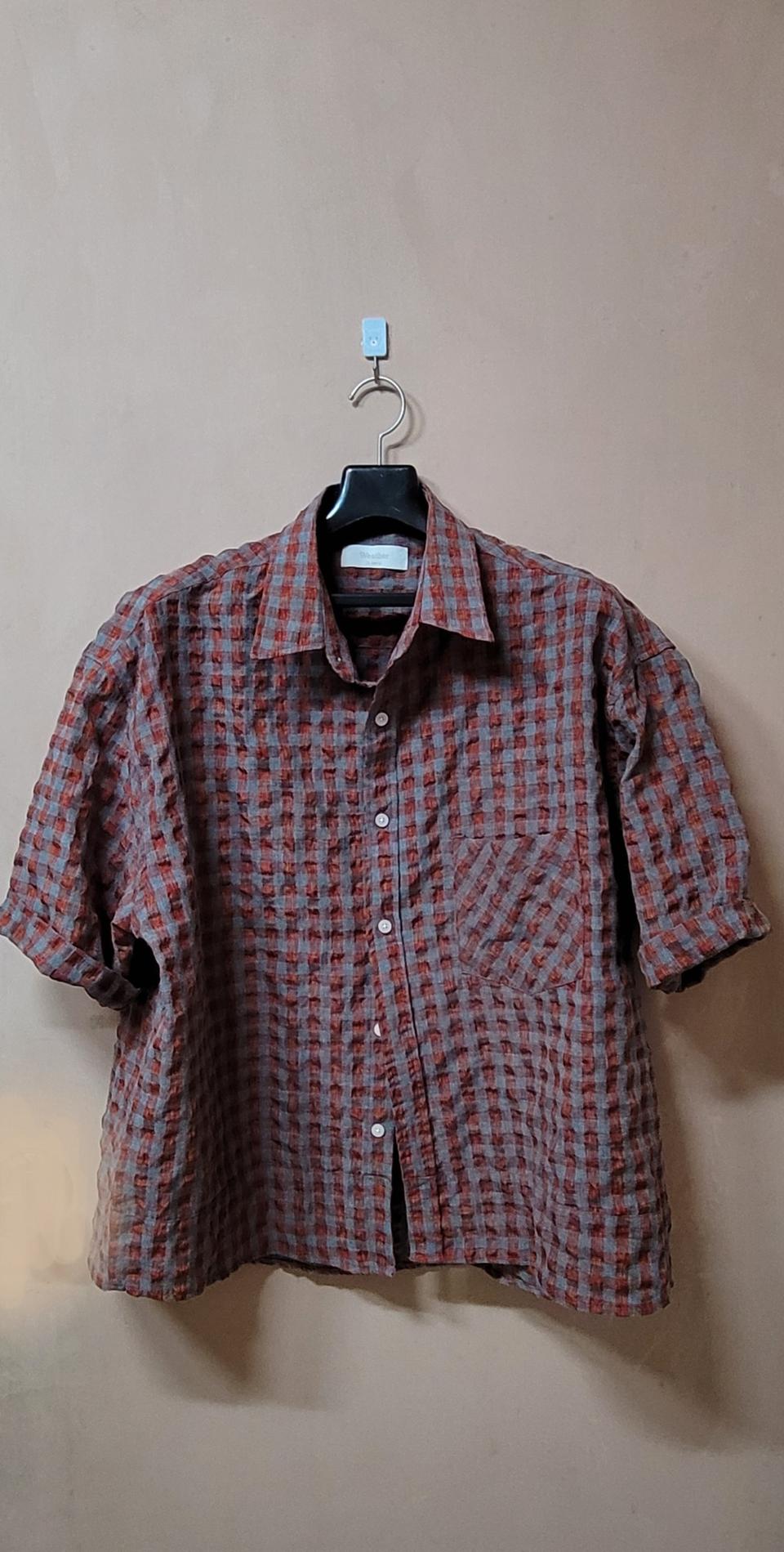 크롭오버핏 셔츠