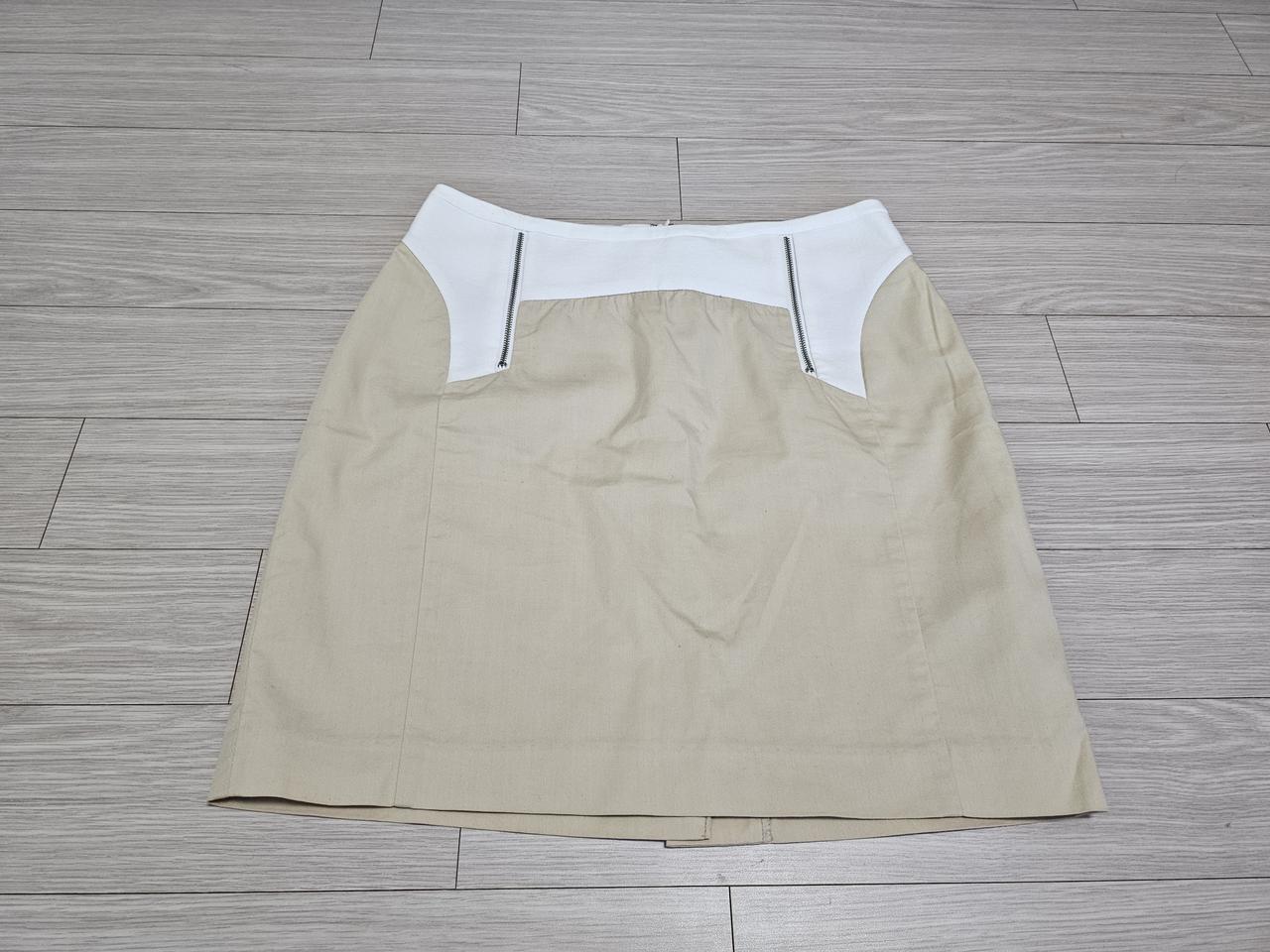 미센스 베이지 미니스커트 67