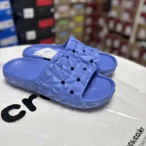 260 크록스 클래식 슬리퍼 슬라이드 여름 블루 209608-4ON