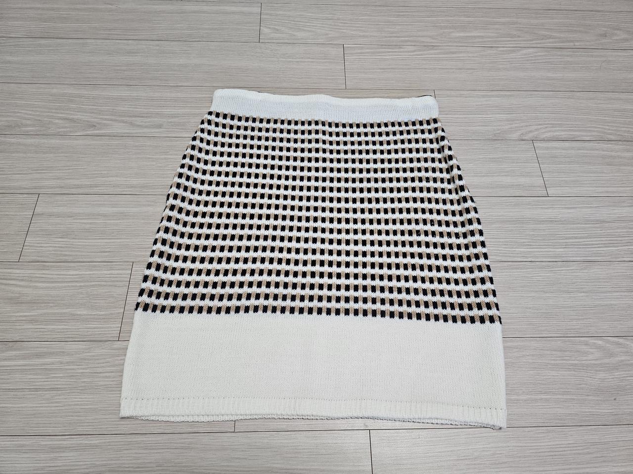 니트 스커트(허리고무줄) F