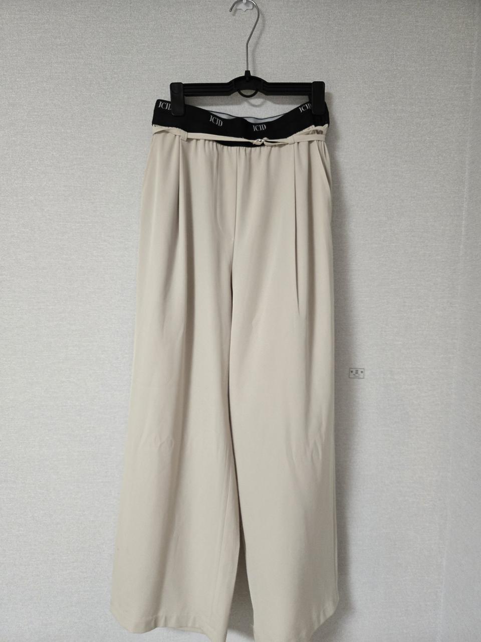 쥬시쥬디 밴딩 와이드 팬츠