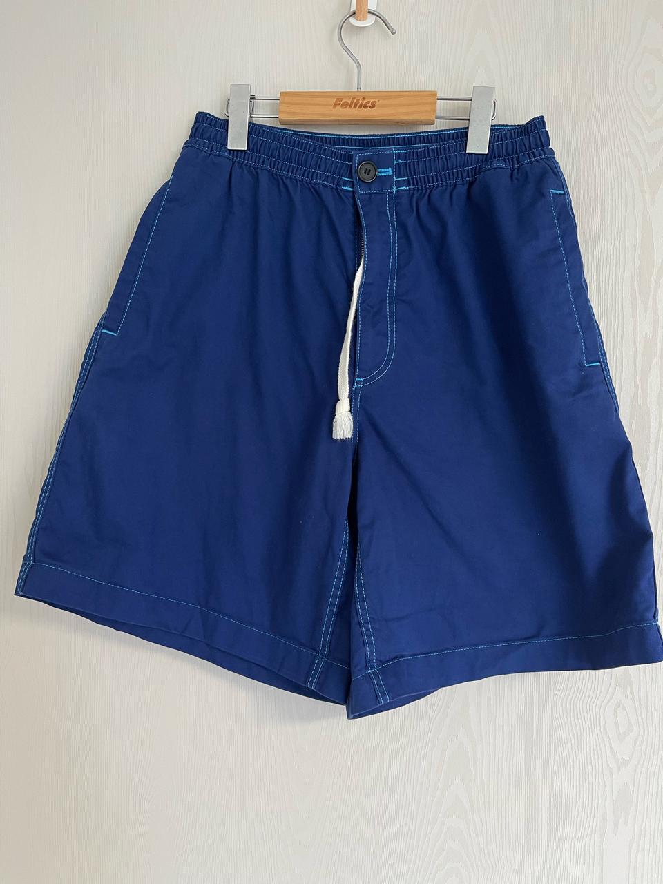 유니클로 x 마르니 유틸리티 숏츠 반바지 블루 S