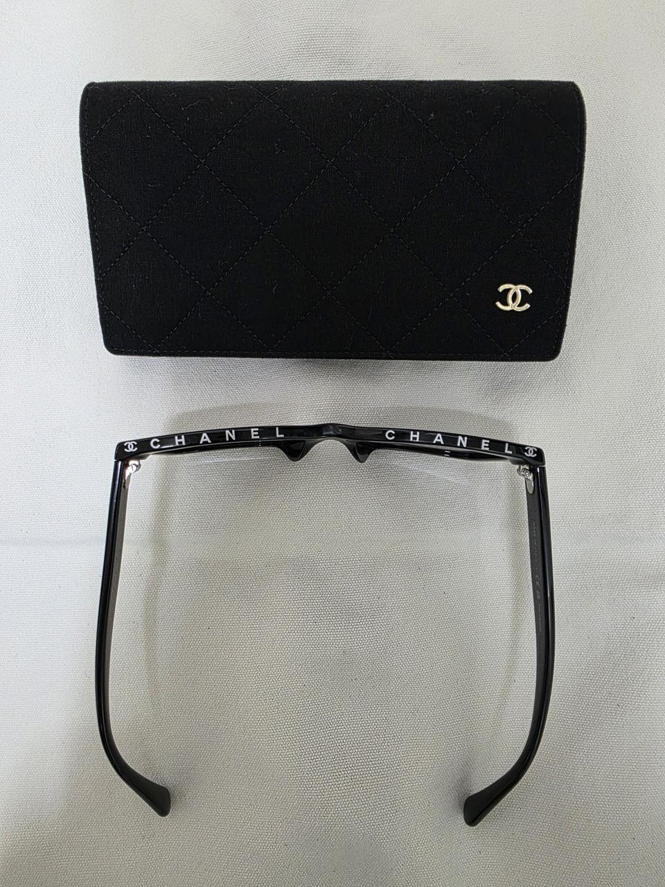 샤넬 남녀공용 은장 선글라스 정품