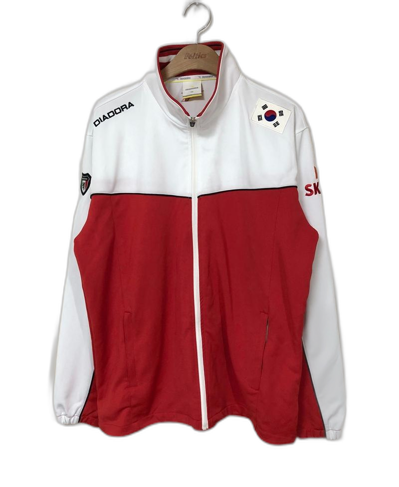 디아도라국대 국대KOREA 핸드볼국대 트레이닝자켓/단복 105(흰빨)