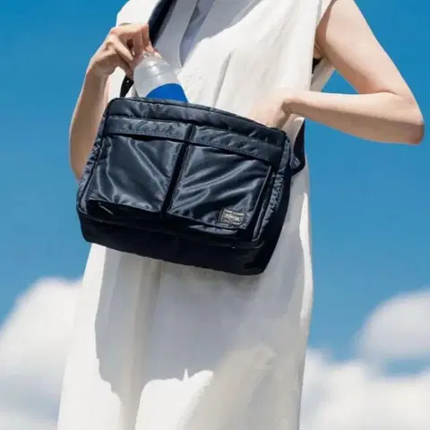 요시다 포터 탱커 숄더백 블랙 (L)622-68810