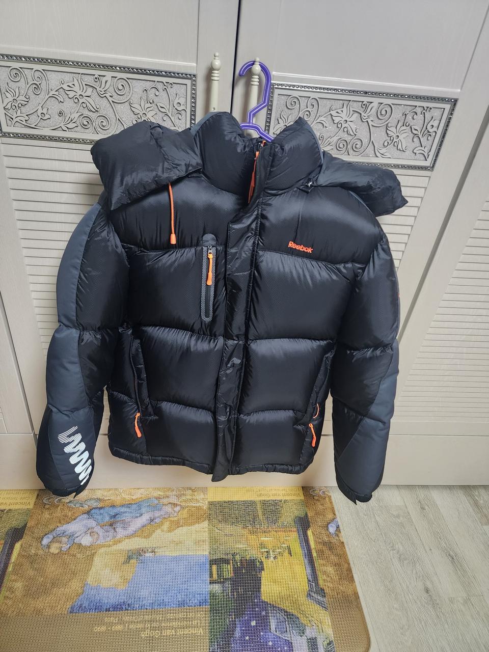 리복 패딩  100 (L)  덕다운  A급  택포