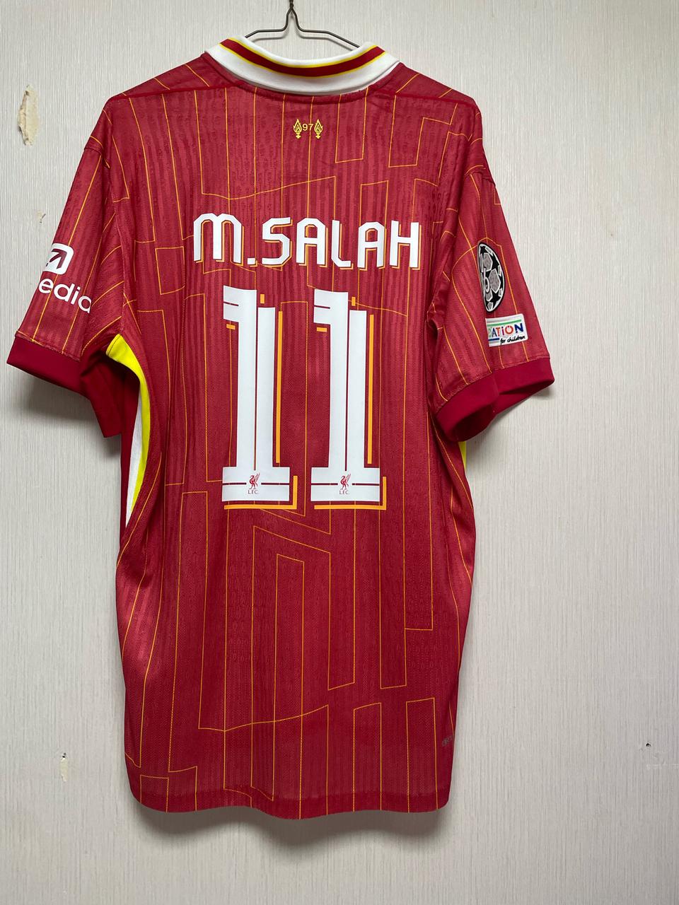 24 25시즌 리버풀 홈 어센틱 살라 유니폼