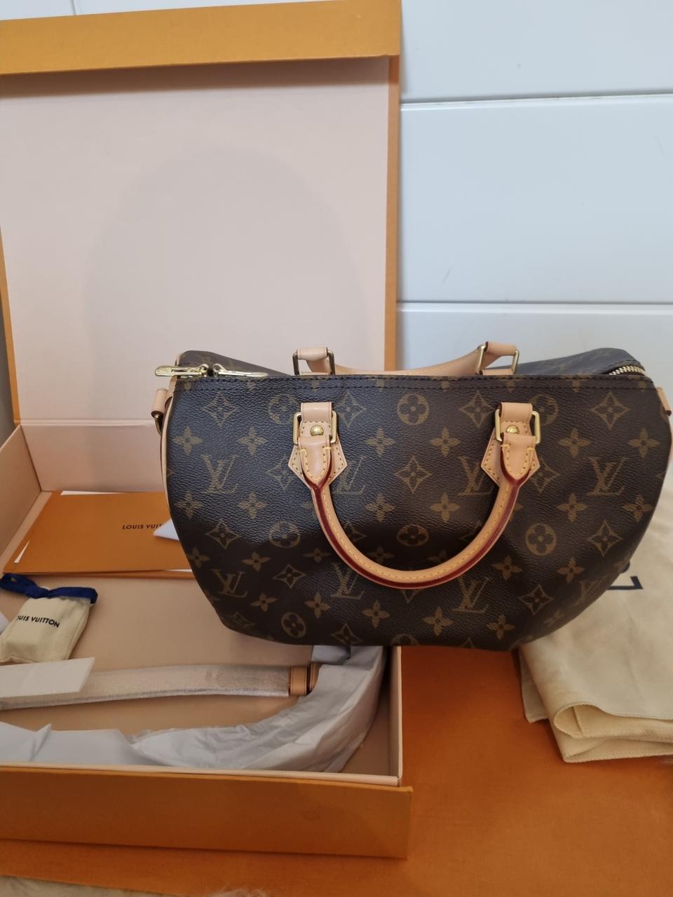 (새상품)루이비통 모노그램 스피디 반둘리에 30