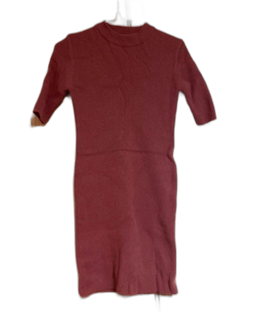 반팔 니트 원피스