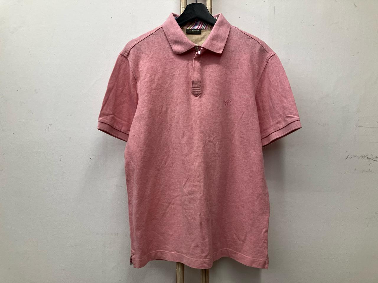 1 헨리코튼(Henry Cottons) 카라 반팔티 100(L)