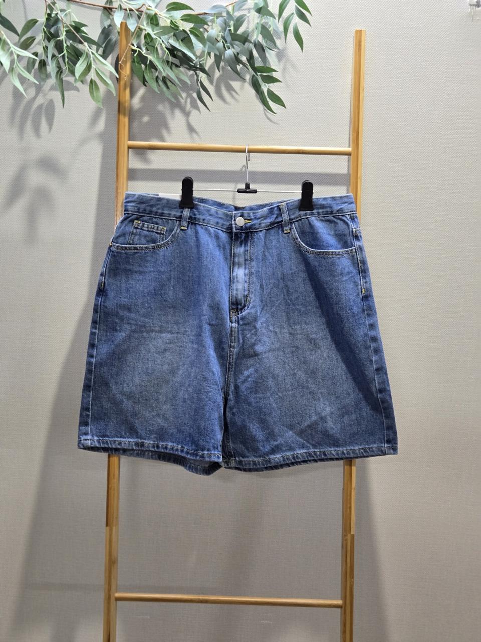 빅사이즈 중청데님 반바지