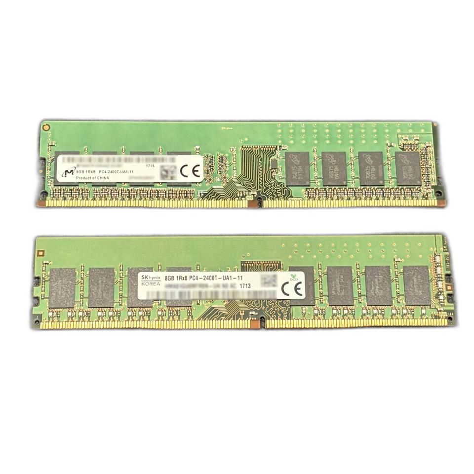 컴퓨터 램 DDR4 8GB 2개