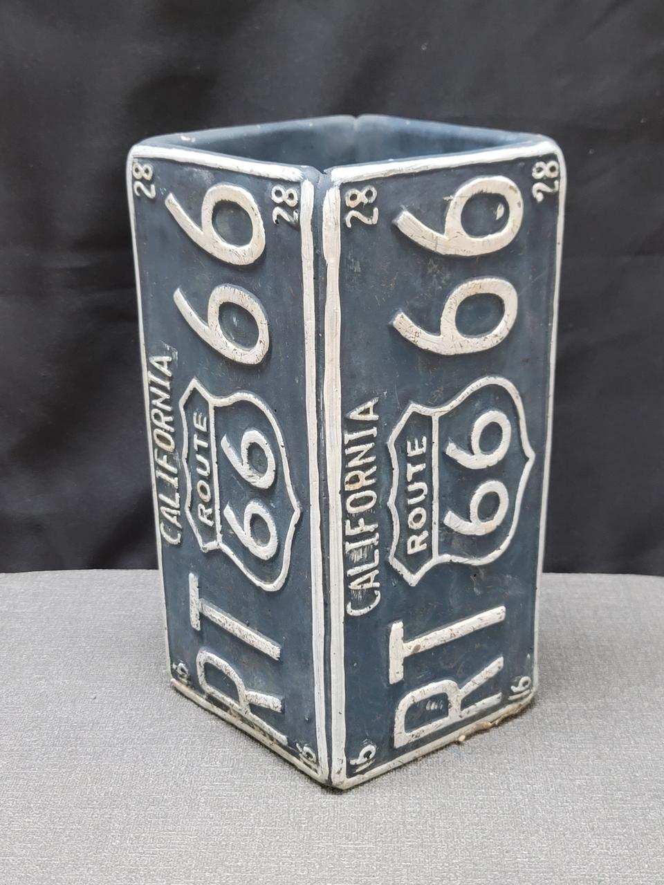 번호판 도자기 빈티지