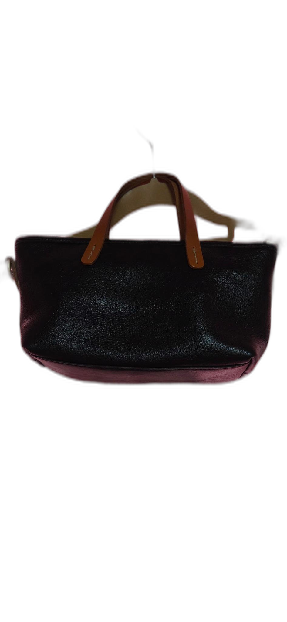 블랙가죽 솔더백 및 크로스백