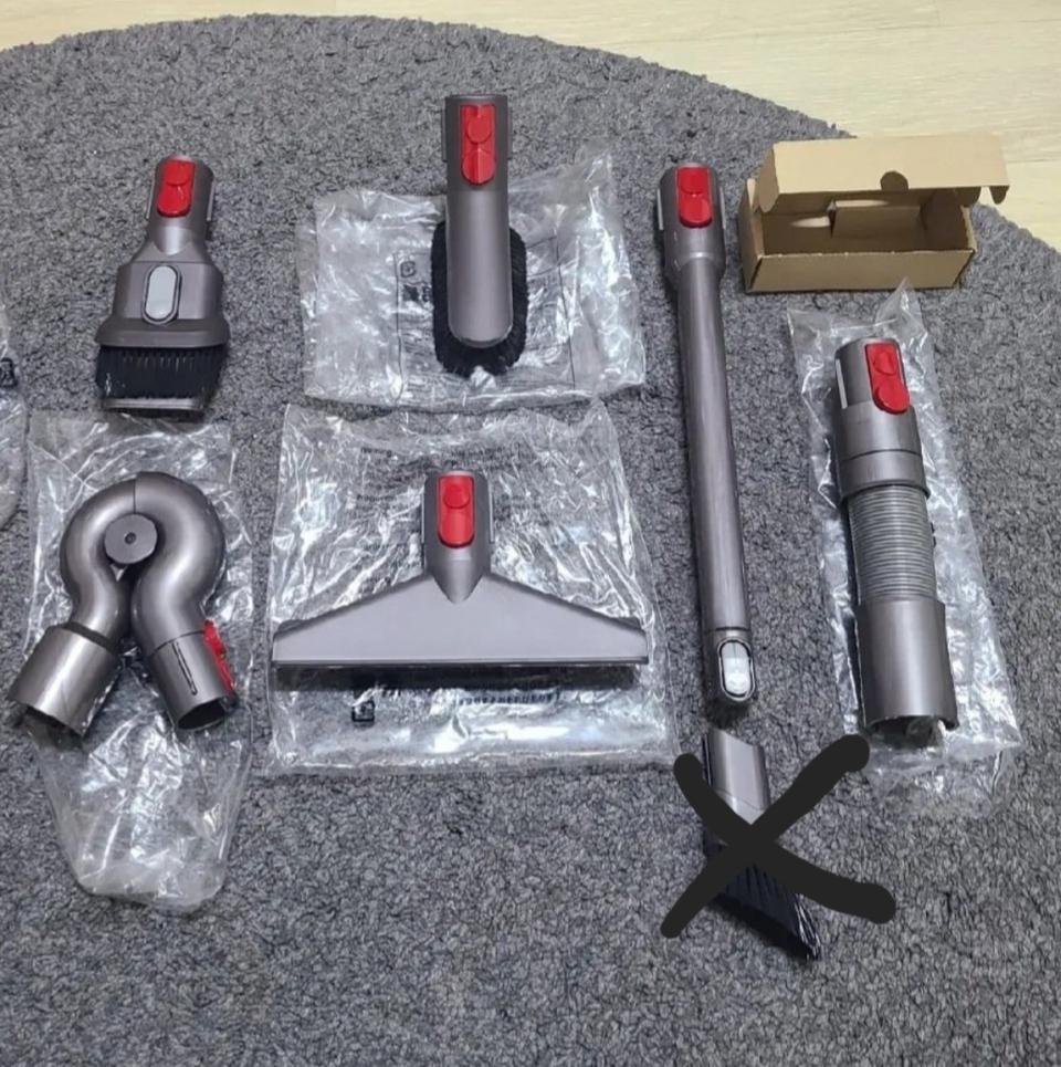 다이슨 V7 V8 부러쉬 툴 헤드 6가지(정품 새상품)