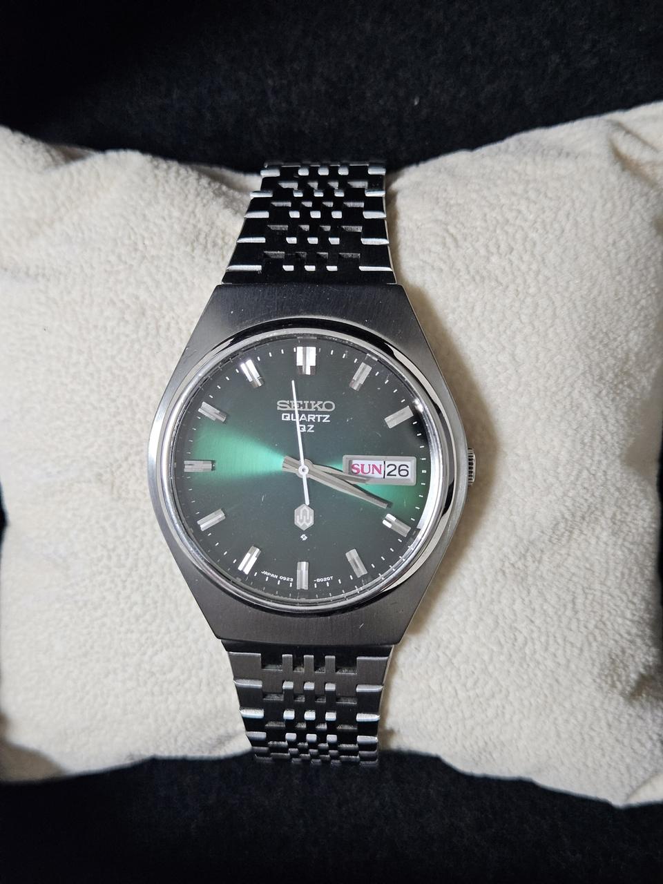 세이코 타입2 남성메탈 시계/JAPAN