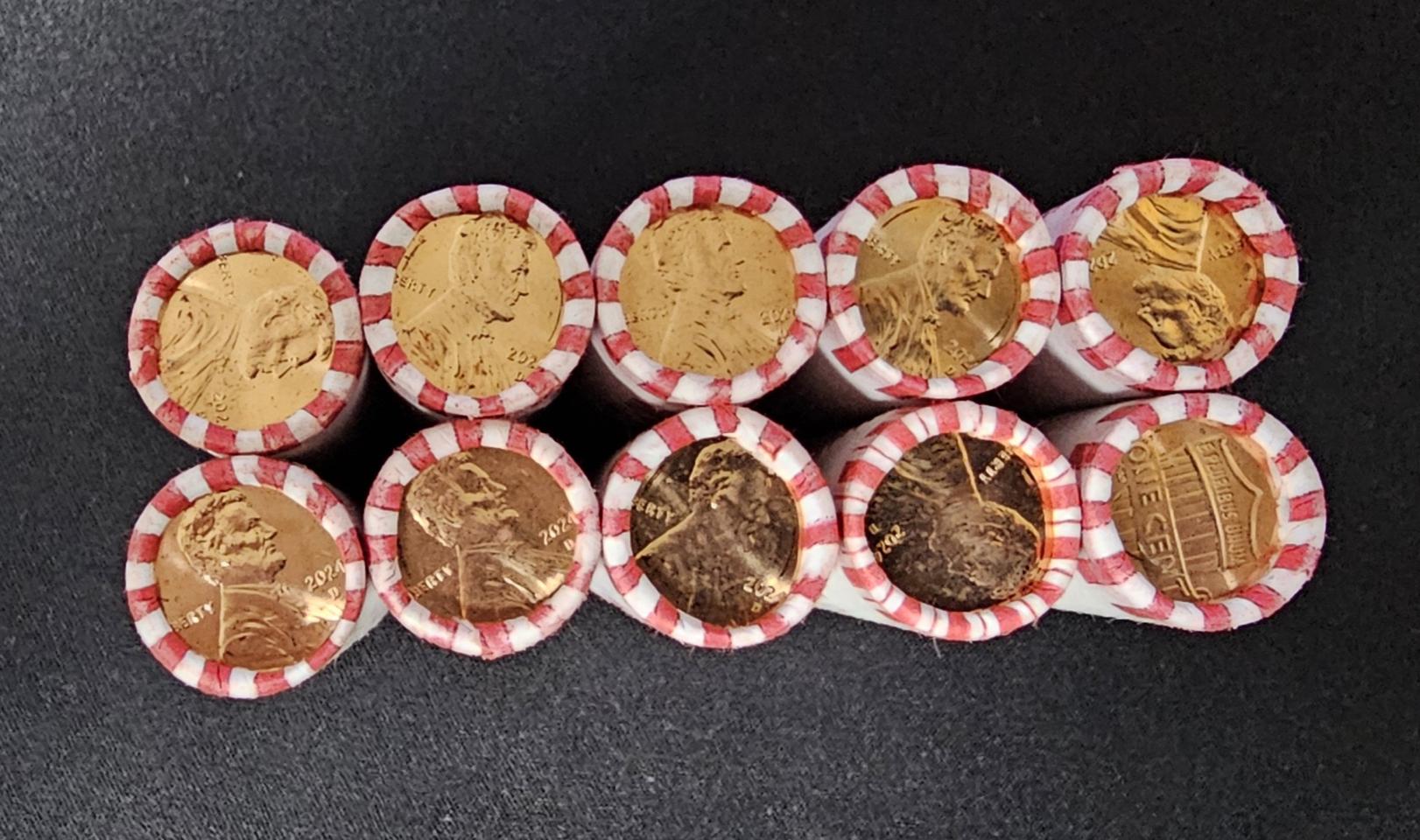 링컨(2024년)1센트 덴버 10롤