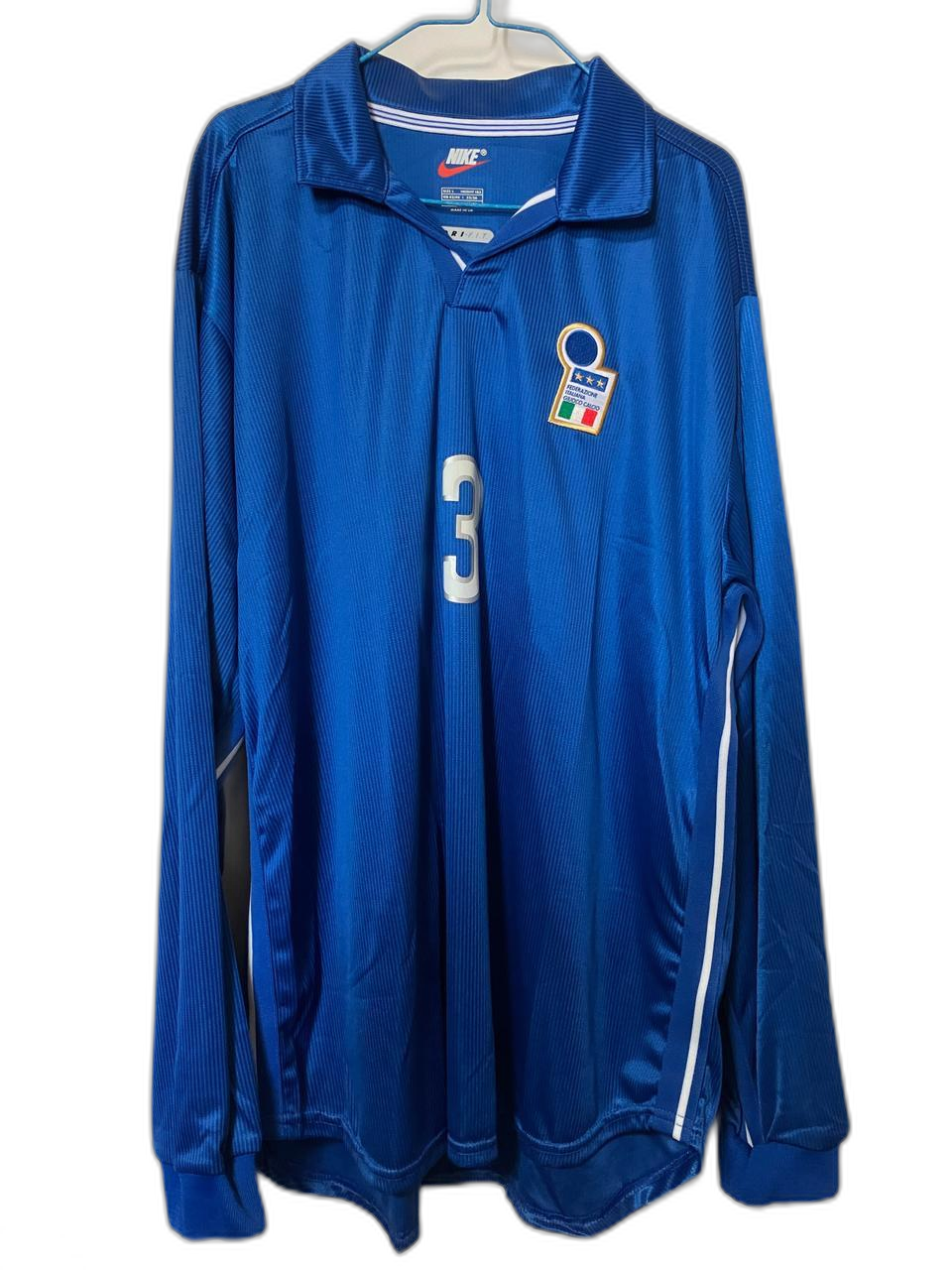 97-98 이탈리아 홈 지급용 긴팔 코드7 3번