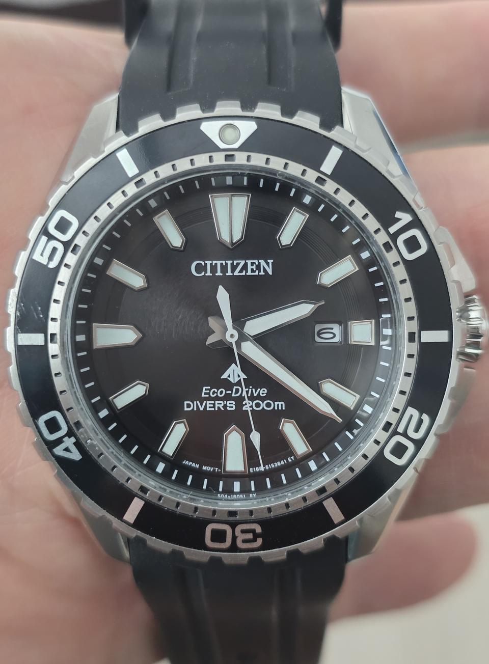 시티즌(CITIZEN) 프로마스터 다이버 탸양광 에코 드라이브 BN019