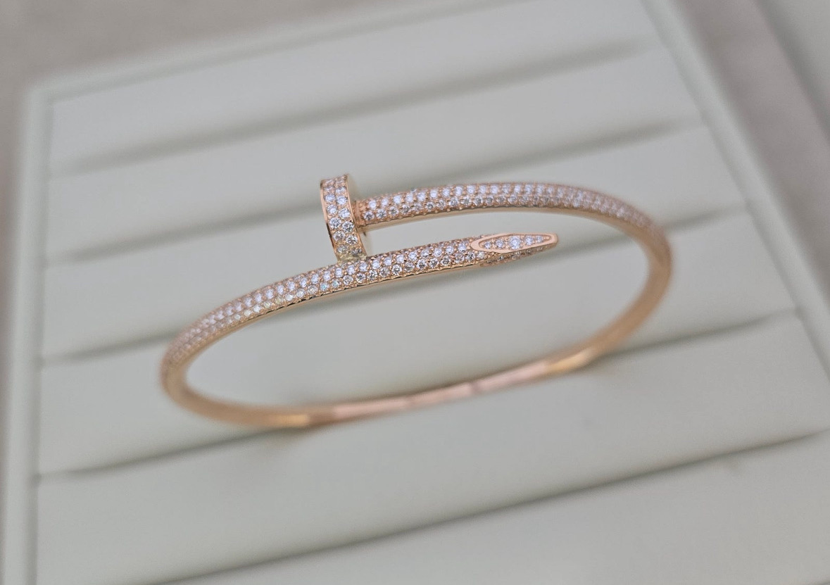 까르띠에 저스트앵끌루 풀파베 팔찌 주문제작