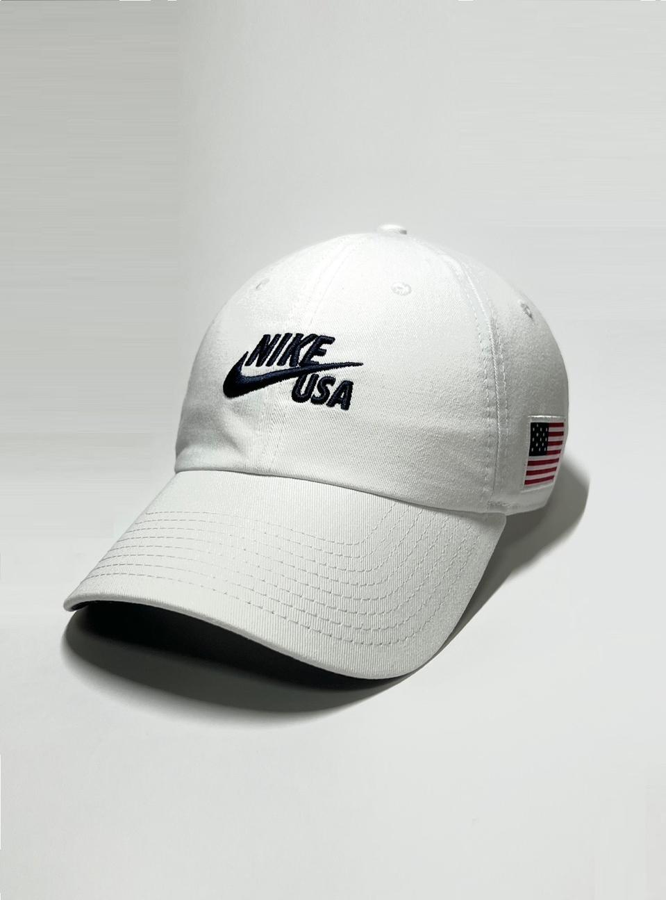 NIKE 나이키 헤리티지86 USA 미국 국대 화이트 볼캡 모자 올림픽