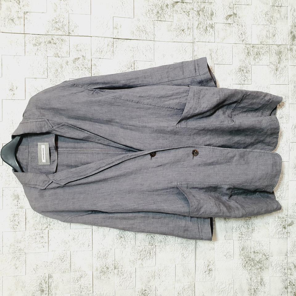 쁘렝땅 오버사이즈 린넨 자켓