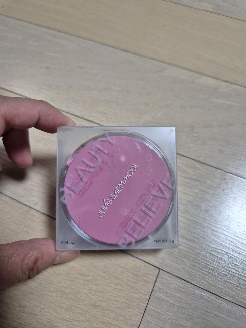 정샘물 아티스트 쿠션 블러쉬, 블루밍팬지 4g (정품 사이즈)