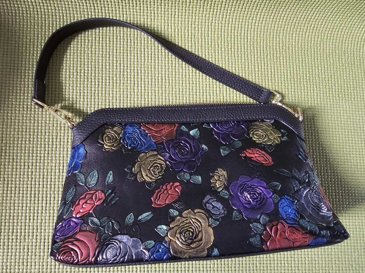 장미  핸드백 숄더백