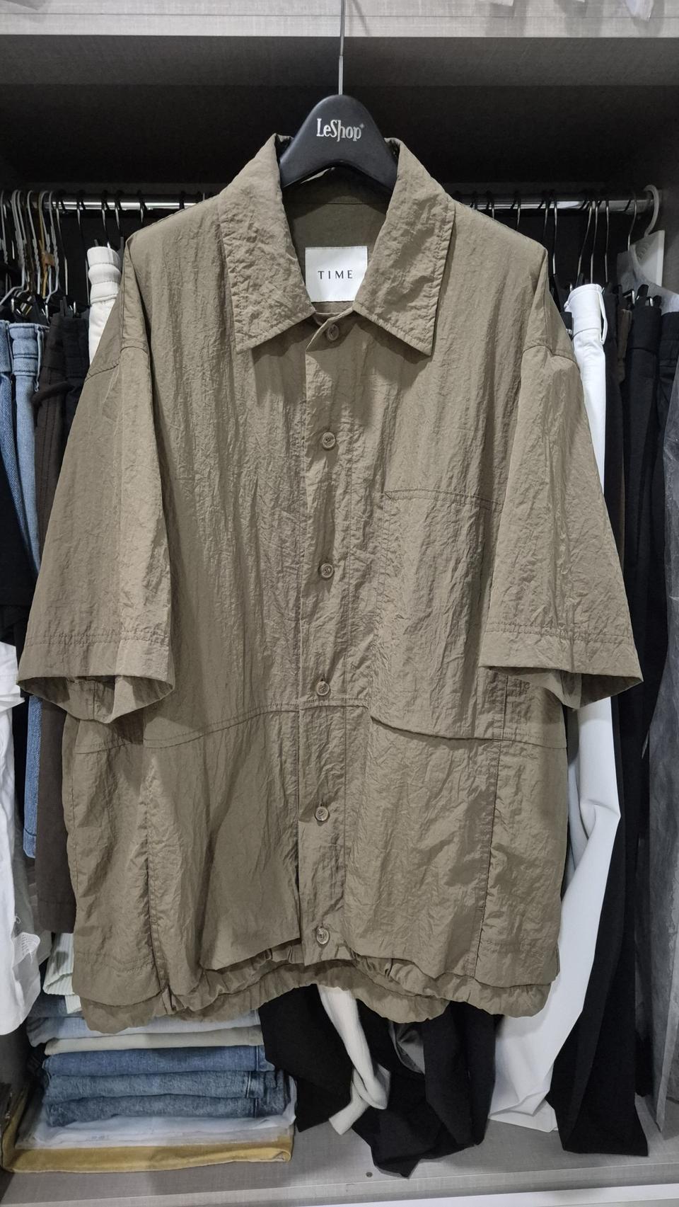 타임옴므 크링클셔츠