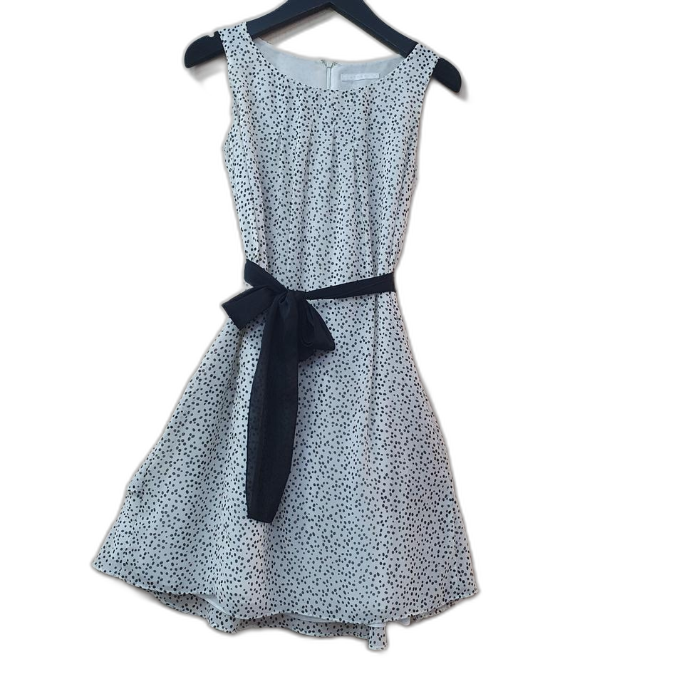 쉬폰 민소매 원피스 S