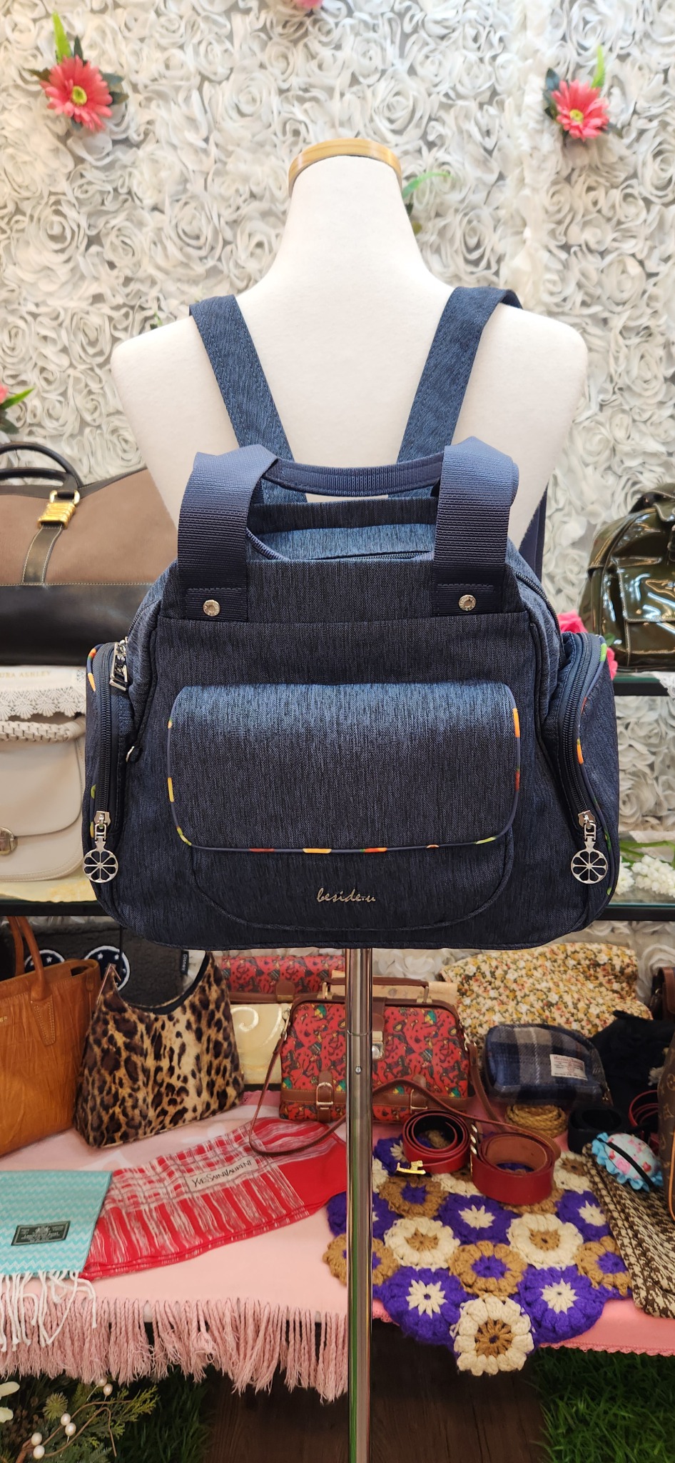 beside.u 가방(백팩+토트백)