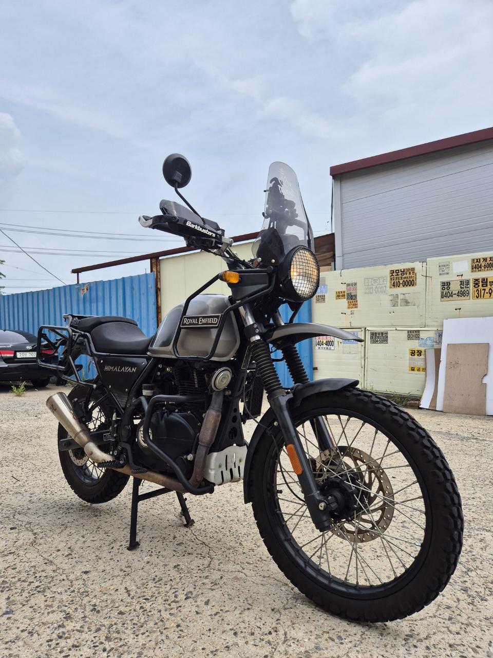 로얄엔필드 히말라얀411/21년식/2만km/누크머플러구변