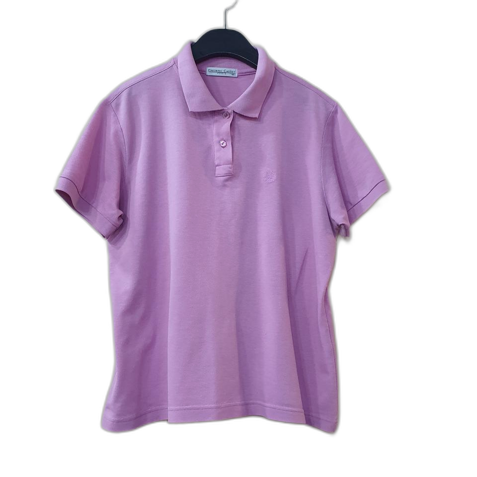 라벤더 카라티셔츠 L