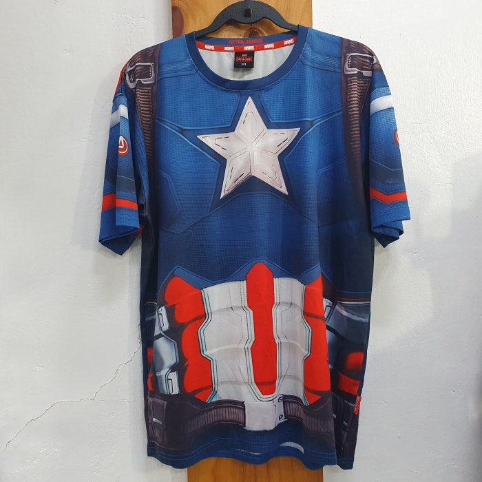 MARVEL 마블 캡틴아메리카 반팔티(110)