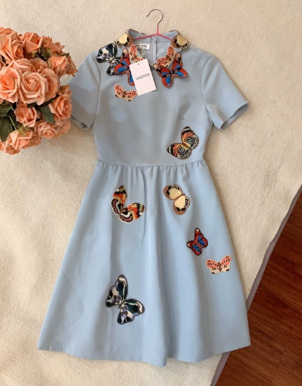 발렌티노  프린트 원피스