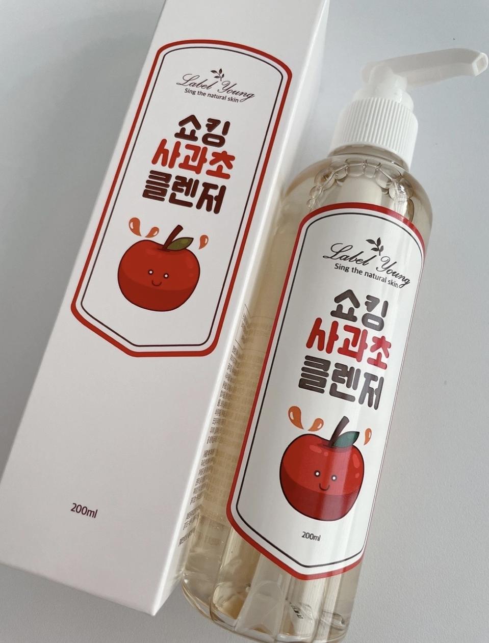 Label Young 사과초 클렌저 200ml