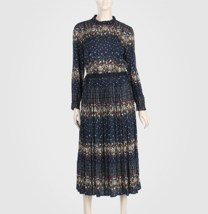 써스데이아일랜드 플리츠 맥시 원피스 사이즈 S