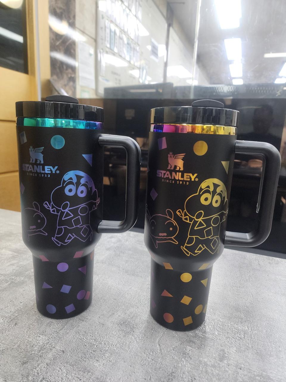 (새상품)  짱구에디션 셋트 스탠리텀블러 판매합니다 (1.18L)