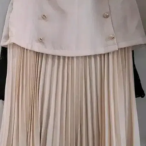 쉬인 플리츠롱스커트 큰사이즈 롱스커트