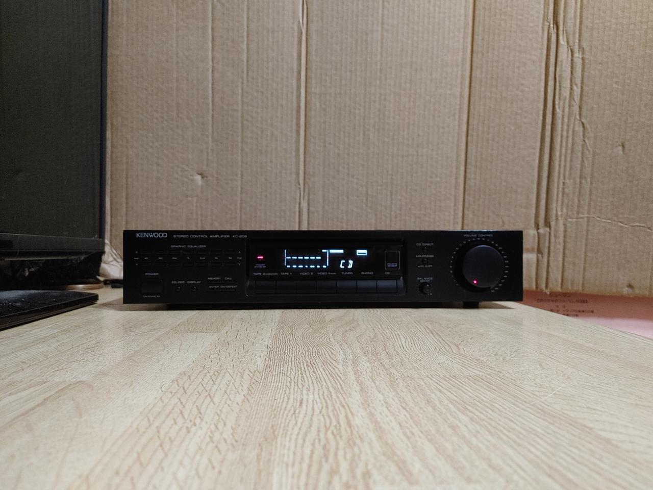 켄우드 KC 209 프리앰프 (오디오 스피커 LP턴테이블 CD플레이어)