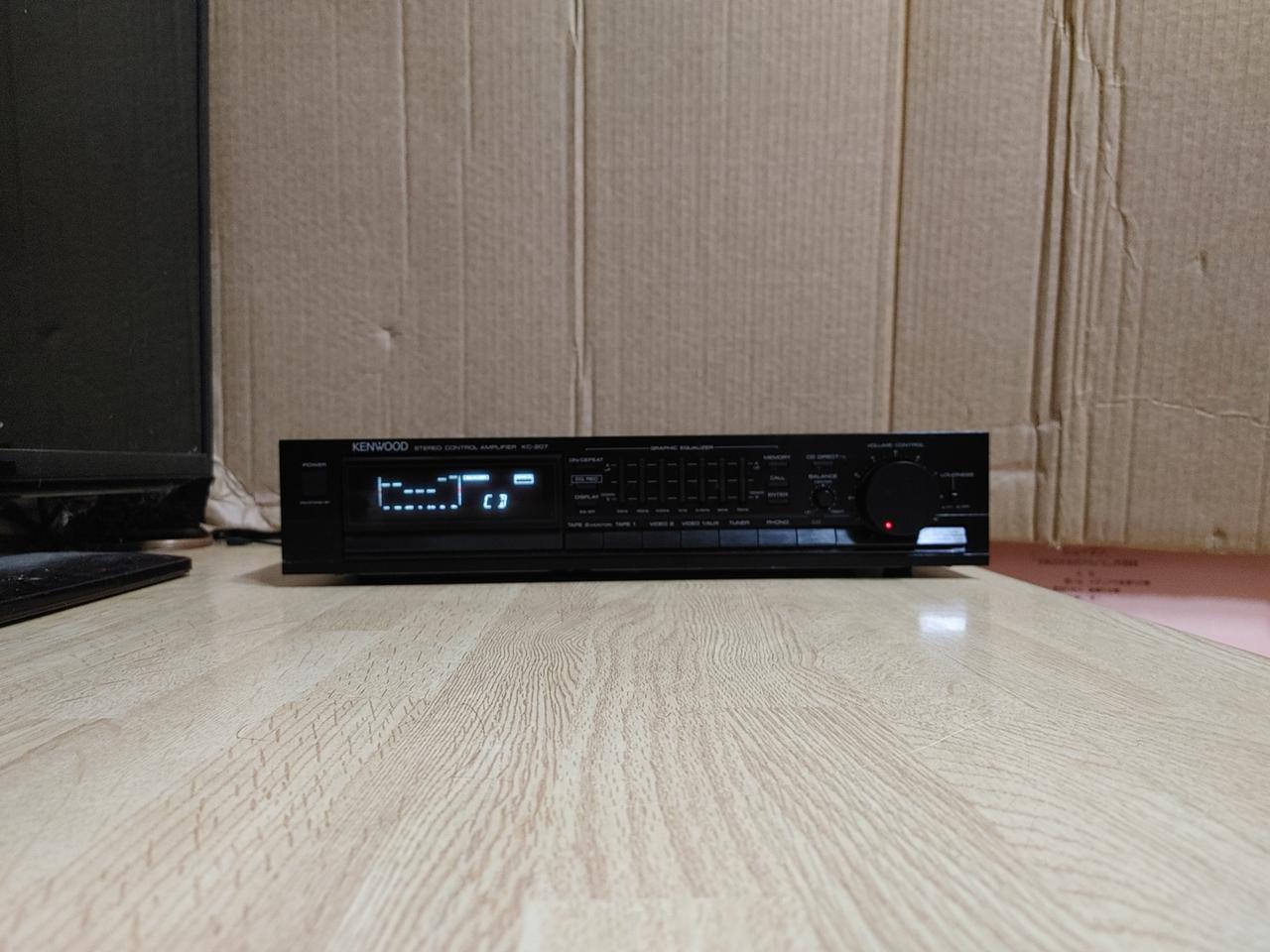 켄우드 KC 207 프리앰프 (오디오 스피커 LP턴테이블 CD플레이어)