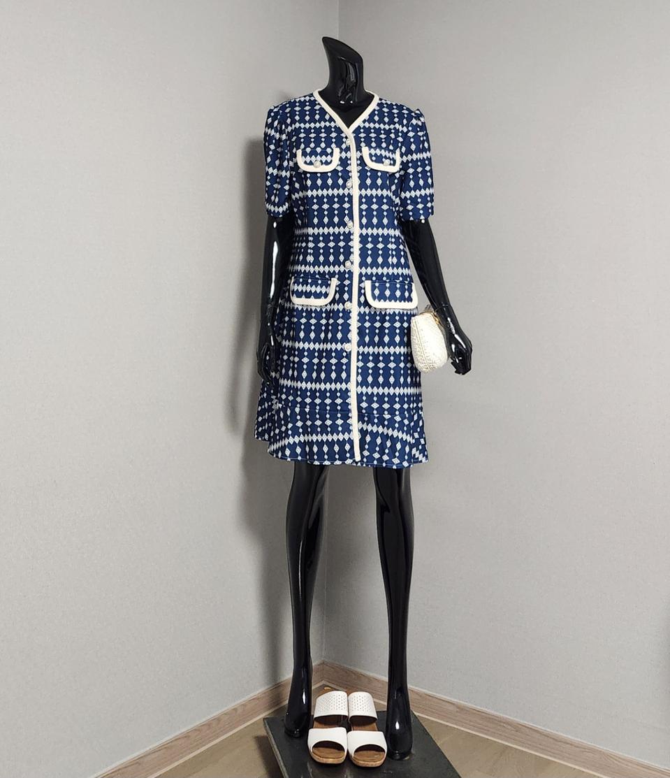 네이비진주단추오픈형ops