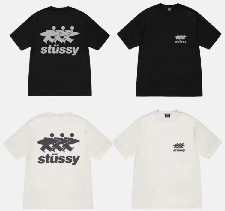 [새상품/정품] 스투시 남여공용 서프워크 반팔티