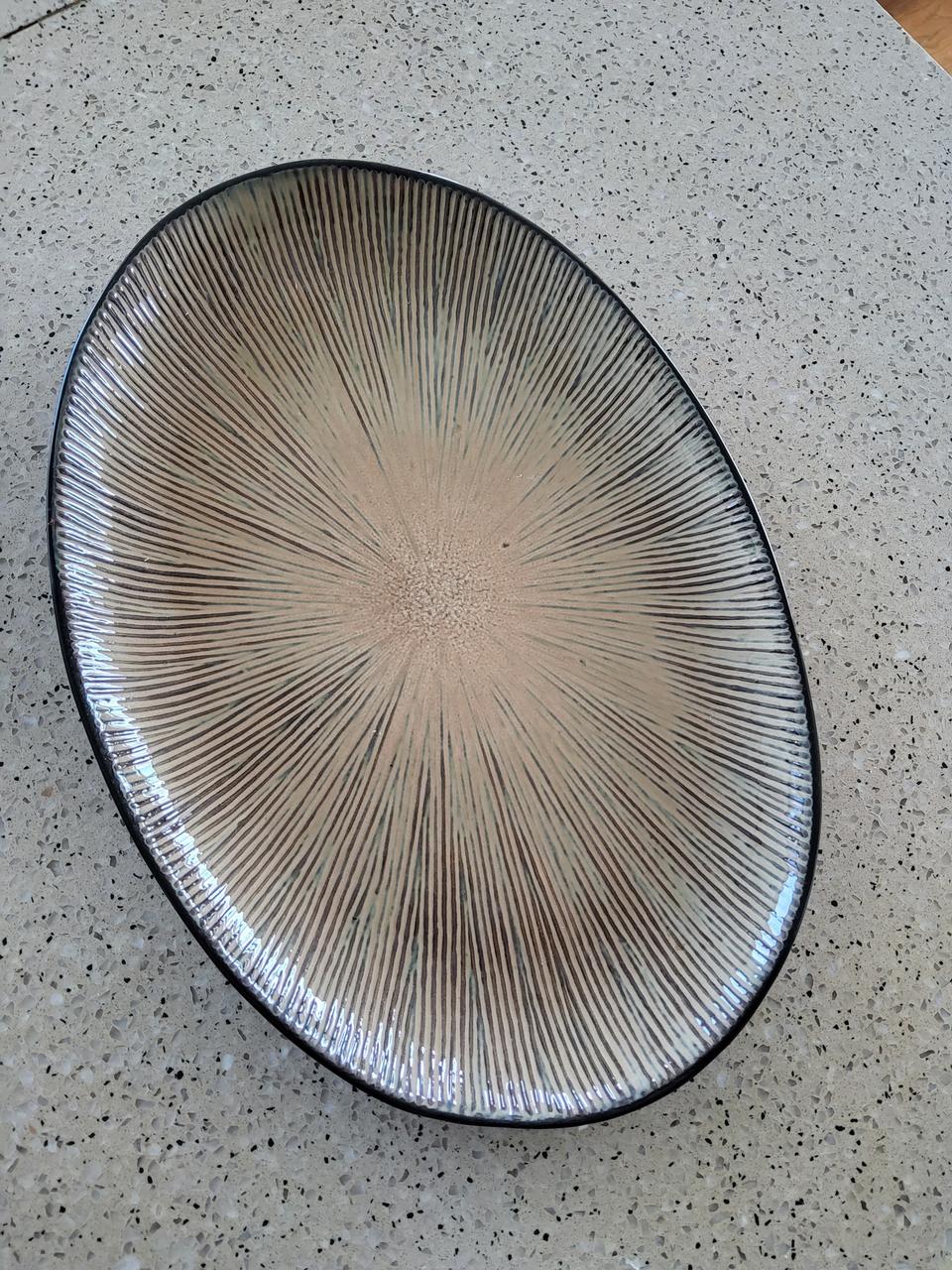 일식대형 집들이 접시 도기접시