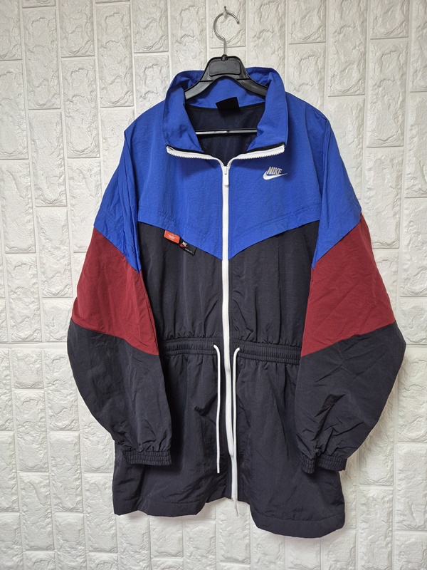 나이키 올드스쿨 우븐 정품 남자 춘추용 남성 바람막이집업야상점퍼자켓M