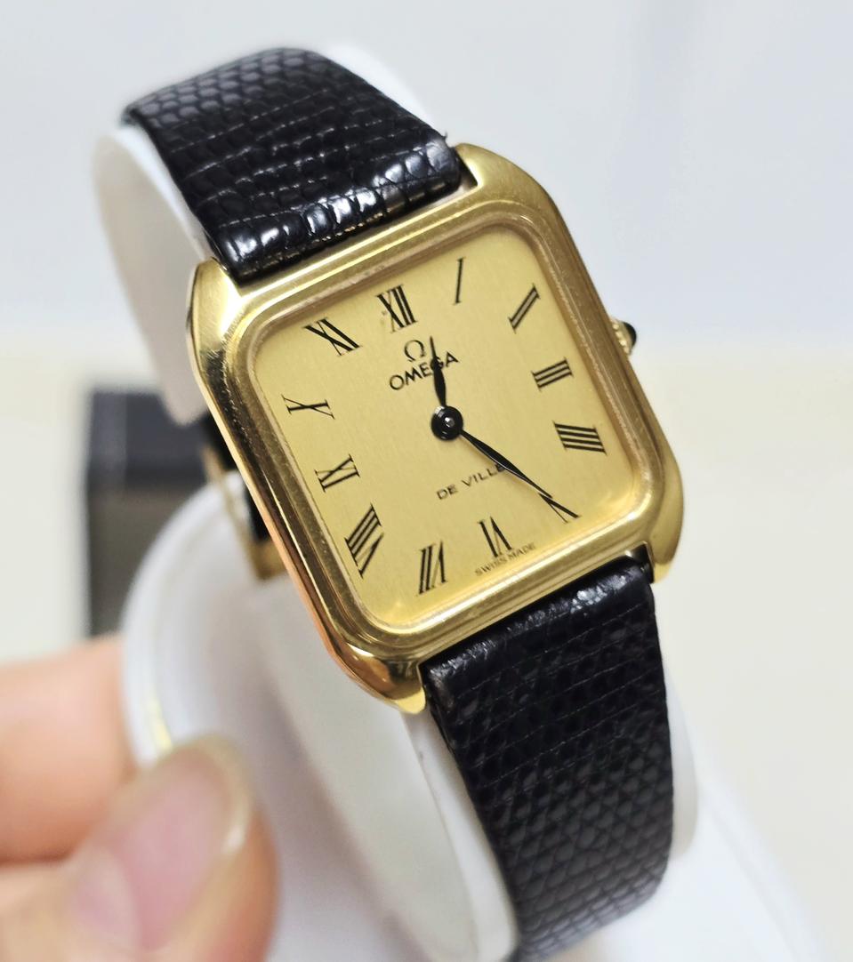 오메가시계 탱크 드빌시계 정품